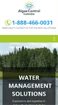 Mobile Screenshot of algaecontrol.ca